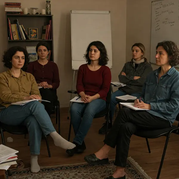 metatron Eğitimi Salonundan bir kare