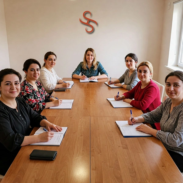 Bolluk Bereket Atölyesi sınıfından kadınlar